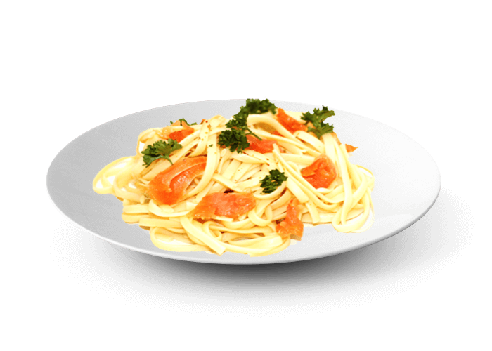 TAGLIATELLES SAUMON FUME